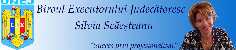 Silvia Scaesteanu - Birou Executor Judecatoresc